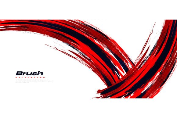 Download Abstract Red and Black Brush Background - Premium Resources