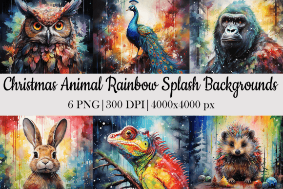 Download Christmas Animal Background - Animal background Collection